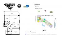 Unit 608 floor plan